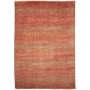 Tappeto Shayan Pakistan Astratto Rosso Beige 78x125 Cm