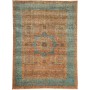 Tappeto Mamlouk Pakistan Medaglione Turchese Terracotta 172x
