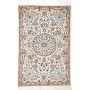 Tappeto Nain 9la Persia Medaglione Panna Azzurro 61x96 Cm