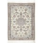 Tappeto Nain 6la Persia Medaglione Crema Azzurro 64x90 Cm