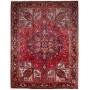 Tappeto Gorawan Persia Geometrico Rosso Blu 260x336 Cm