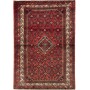 Tappeto Medaglione Rosso Blu 98x143 Cm