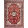 Tappeto Ardakan Persia Medaglione Rosso Blu 244x355 Cm