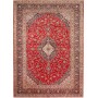 Tappeto Ardakan Persia Medaglione Rosso Blu 257x357 Cm