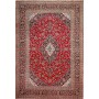 Tappeto Ardakan Persia Medaglione Rosso Blu 253x360 Cm