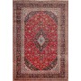 Tappeto Ardakan Persia Medaglione Rosso Blu Notte 245x360 Cm