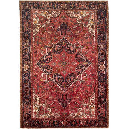 Tappeto Gorawan Persia Medaglione Rosso Blu 238x340 Cm