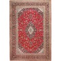Tappeto Ardakan Persia Medaglione Rosso Blu 243x352 Cm
