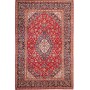 Tappeto Ardakan Persia Medaglione Rosso Blu 202x310 Cm