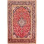 Tappeto Ardakan Persia Medaglione Rosso Blu 197x300 Cm