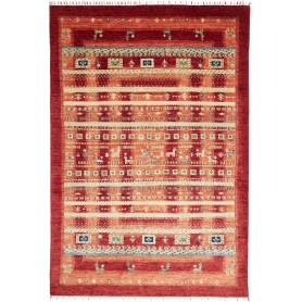 Tappeto Siva Pakistan 170x251 Rosso Terracotta