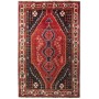 Tappeto Shiraz Persia Geometrico Rosso Blu 160x248 Cm