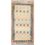 Tappeto Kilim Afghanistan Geometrico Multicolore Pastello Bl