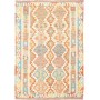 Tappeto Kilim Afghanistan Geometrico Multicolore Pastello 12