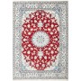 Tappeto Nain Kashmar Persia Medaglione Rosso Crema 170x235 C