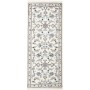 Tappeto Nain Kashmar Persia Floreale Crema Azzurro 80x198 Cm