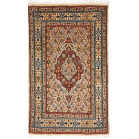 Tappeto Moud Persia Medaglione Crema Rosso 55x90 Cm