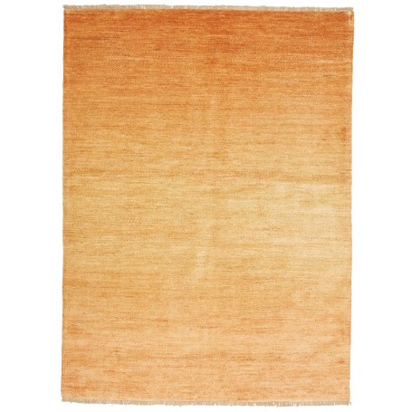 Tappeto Shayan Pakistan Astratto Arancio Ocra Beige 151x204