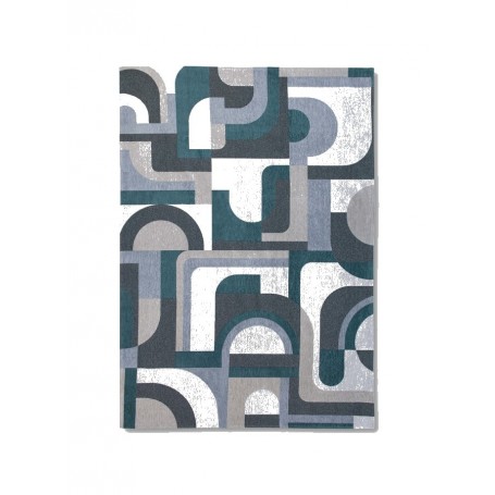 tappeto moderno Louis De Poortere Module Morris Green 9208