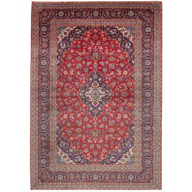 Tappeto Ardakan Persia Medaglione Rosso Blu 250x360 Cm
