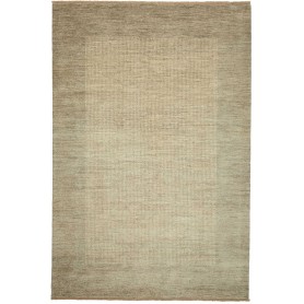 Tappeto Shayan Pakistan Geometrico Beige Tortora Chiaro 194x