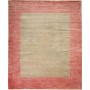 Tappeto Shayan Pakistan Tinta Unita Beige Rosa Salmone 153x2