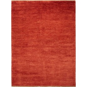 Tappeto Shayan Pakistan Tinta Unita Arancio Terracotta 149x2