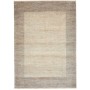 Tappeto Shayan Pakistan Geometrico Crema Tortora 198x248 Cm