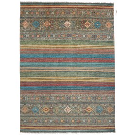 Tappeto Rubin Pakistan Astratto Verde Turchese 276x378 Cm