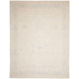 Tappeto Zigler Fine Pakistan Geometrico Crema Azzurro Polver