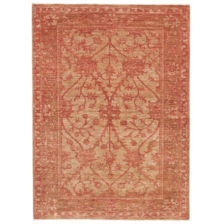 Tappeto Zigler Fine Pakistan Medaglione Terracotta Beige 125