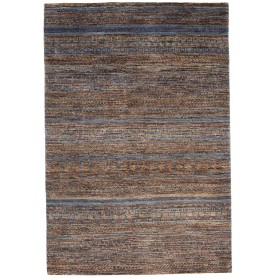 Tappeto Royal Gabbeh Pakistan Geometrico Marrone Blu 122x181
