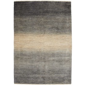 Tappeto Shayan Pakistan Astratto Grigio Beige Naturale 60x92