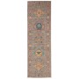 Tappeto Tribal Pakistan Geometrico Grigio Talpa Multicolore