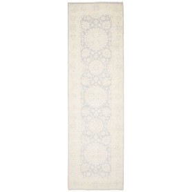 Tappeto Zigler Fine Pakistan Medaglione Bianco Crema Grigio