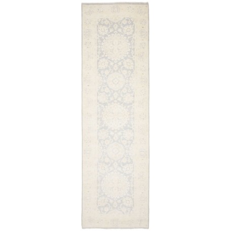 Tappeto Zigler Fine Pakistan Medaglione Bianco Crema Grigio