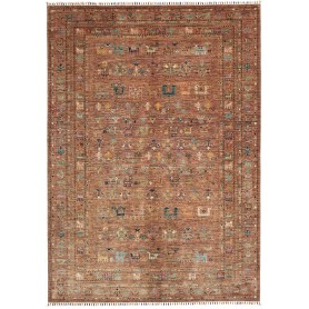 Tappeto Rubin Pakistan Geometrico Marrone Multicolore 170x24