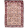 Tappeto Sarough Persia Floreale Beige Rosso 102x150 Cm