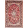 Tappeto Ardakan Persia Medaglione Rosso Scarlatto Blu Notte
