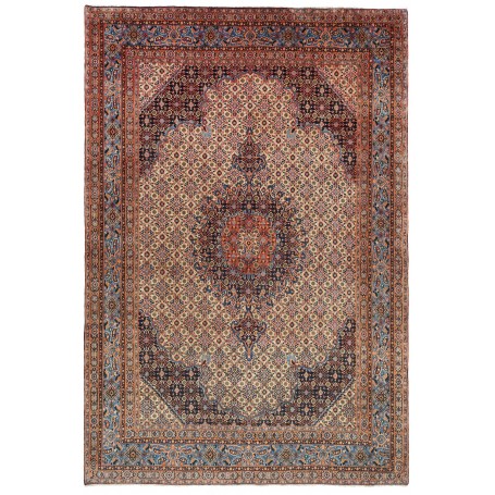 Tappeto Moud Persia Medaglione Rosso Blu 207x308 Cm