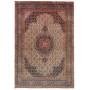 Tappeto Moud Persia Medaglione Rosso Blu 207x308 Cm