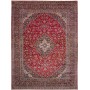Tappeto Ardakan Persia Medaglione Rosso Blu Scuro 296x400 Cm