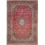 Tappeto Ardakan Persia Medaglione Rosso Blu 303x440 Cm