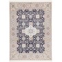 Tappeto Nain 6la Persia Medaglione Blu Crema 180x246 Cm