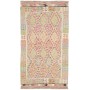 Tappeto Kilim Afghanistan Geometrico Pastello Rosa 106x193 C