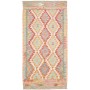 Tappeto Kilim Afghanistan Geometrico Multicolore Pastello 10