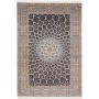 Tappeto Nain 6la Persia Medaglione Crema Blu 212x312 Cm