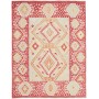 Tappeto Kilim Afghanistan Geometrico Rosso Celeste 155x206 C