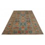 Tappeto Kazak Fine Pakistan 168x240 Blu Muted G