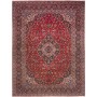 Tappeto Ardakan Persia Medaglione Rosso Blu 310x408 Cm